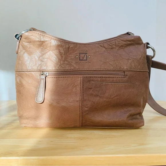 Stone Mountain Accessories Tan Shoulder Bag - Picture 7 of 7